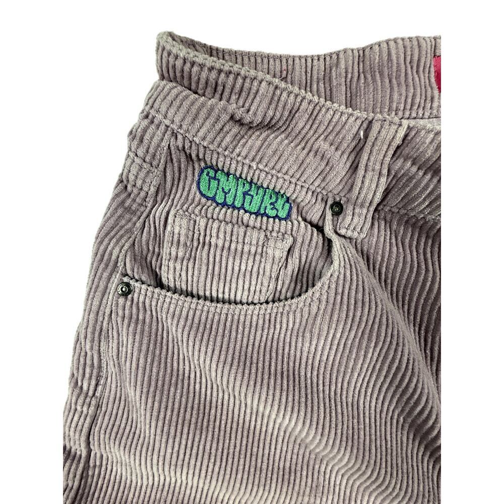 Empyre Corduroy Pants Womens Size 1 Lavender Purple Straight Wide Leg - Picture 6 of 12